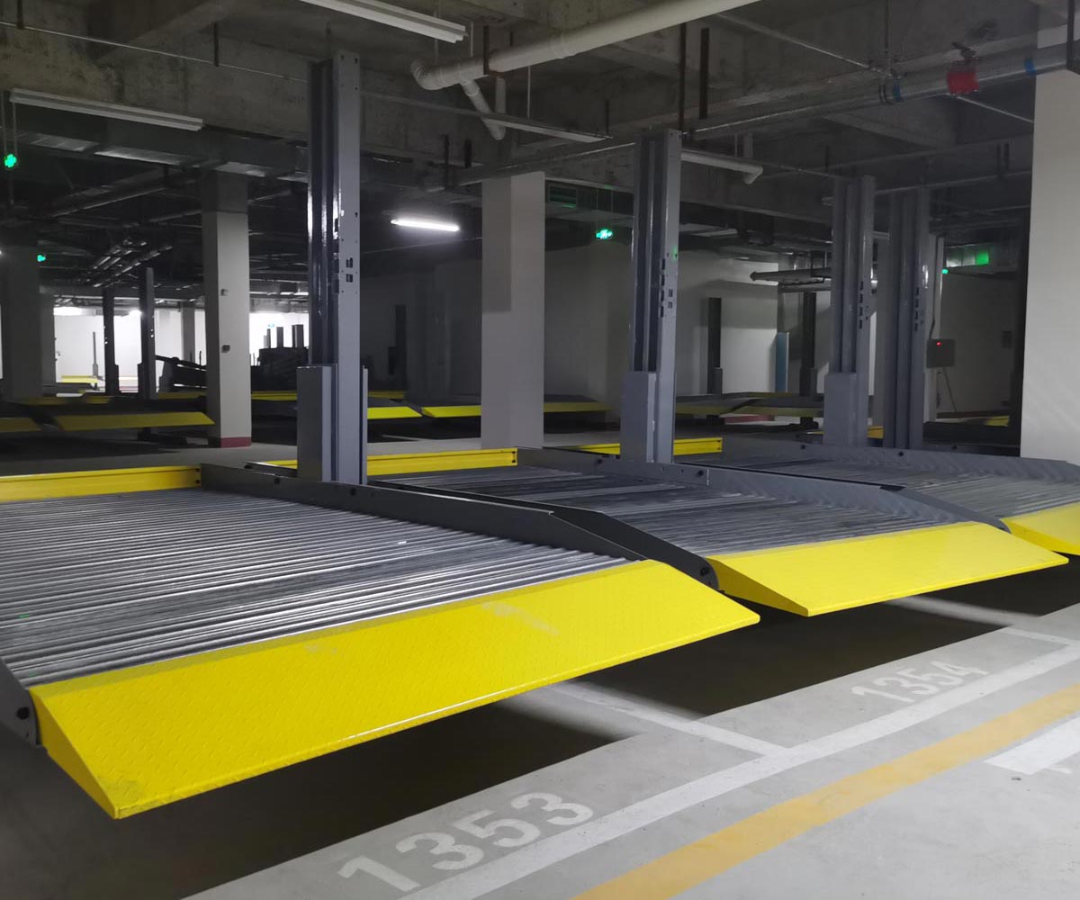 二層簡易式機械式停車位廠家